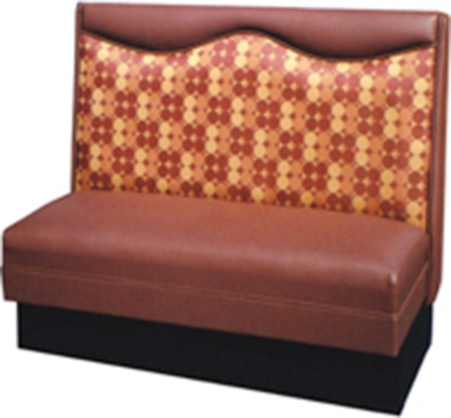 单座花式波浪靠背